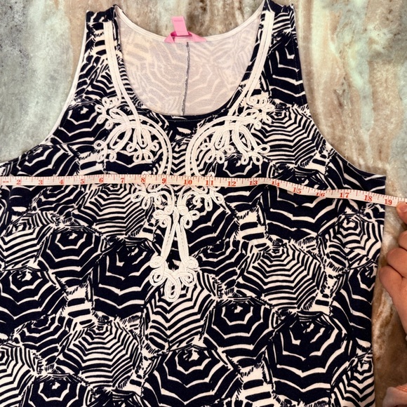 Women’s LILY PULITZER Oh Cabana Boy Foster shift dress- Size Large - Picture 6 of 8